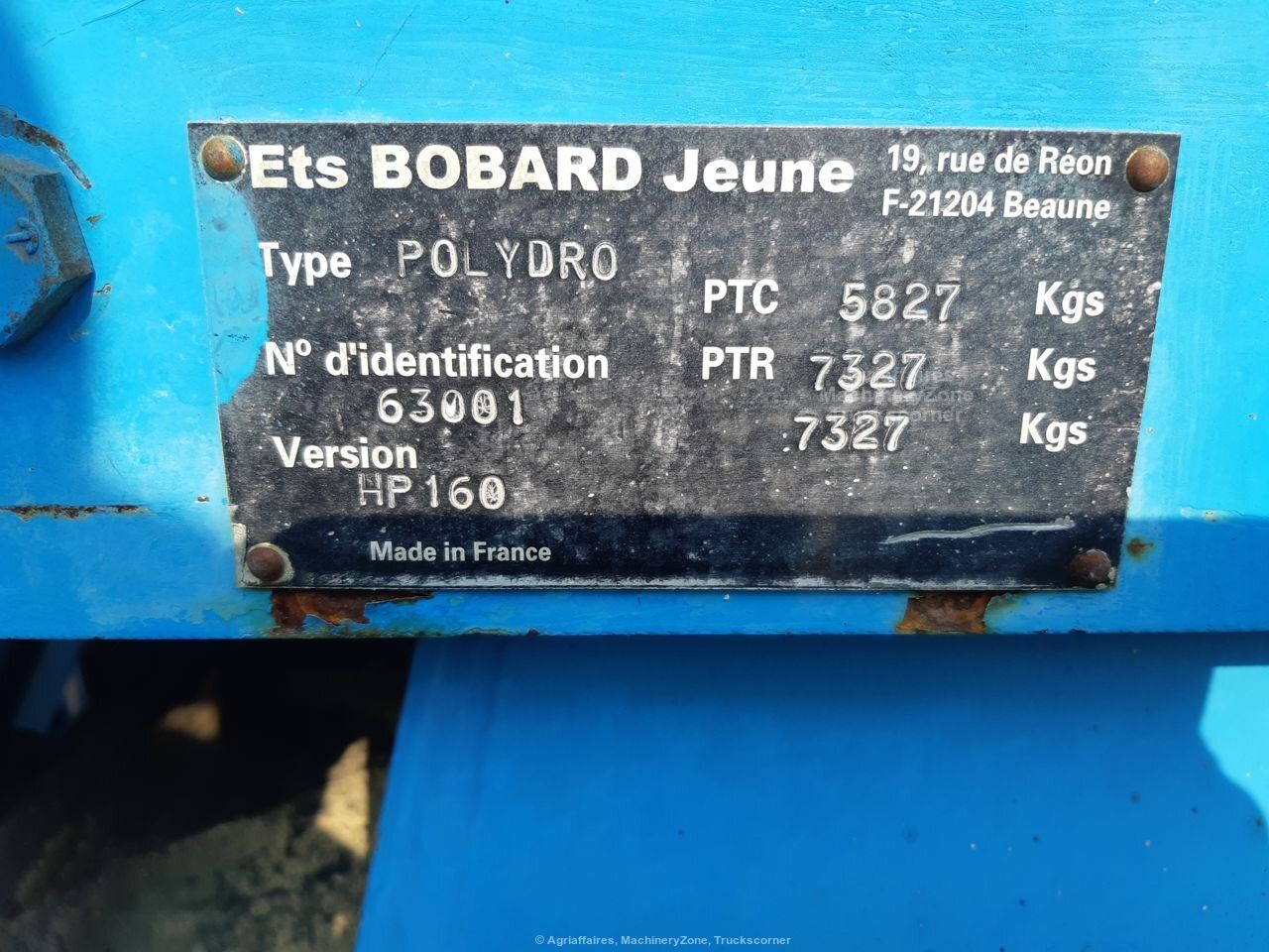 Tracteur BOBARD POLYDRO — photo 7