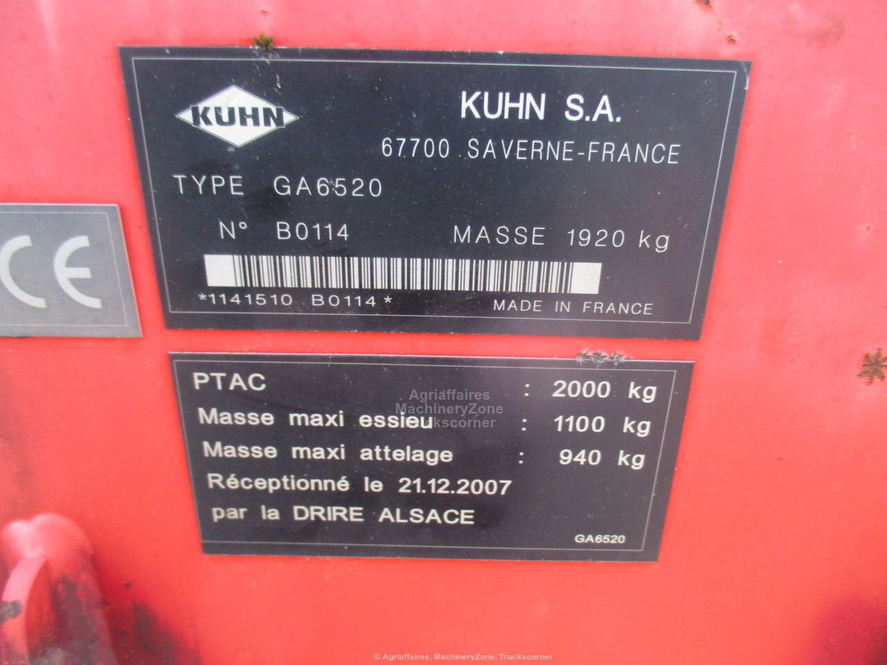 Kuhn GA6520 — photo 8