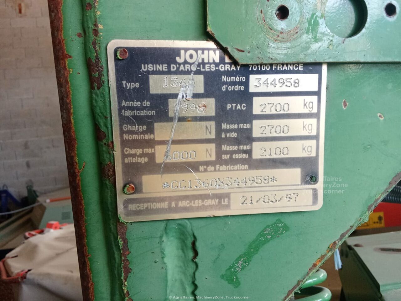 John Deere 1360 — photo 4